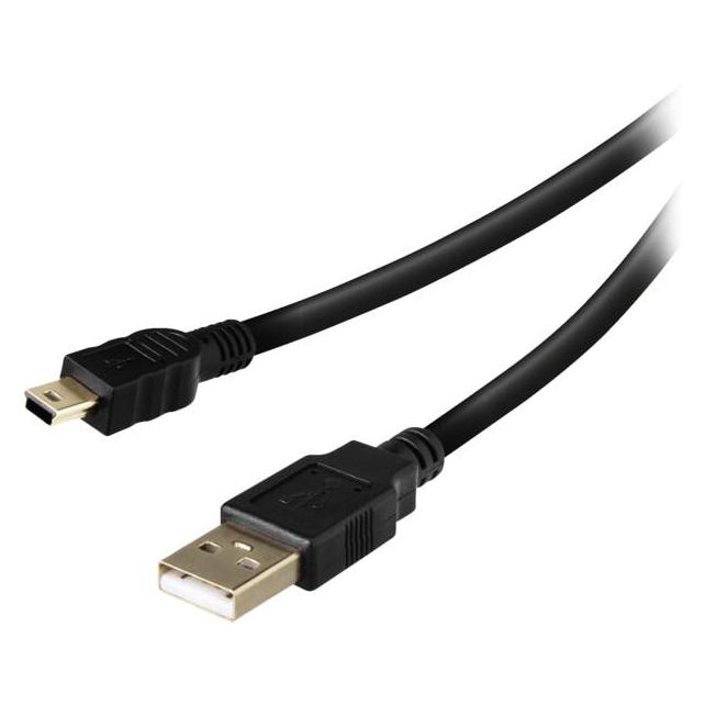 Vivanco Kabel (1.80 m, USB 2.0) (VVITUSBAMINB18MK)
