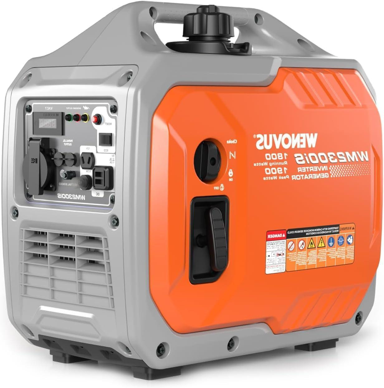 Selius Inverter Benzine Generator - Draagbare Stroomgenerator voor Noodstroom