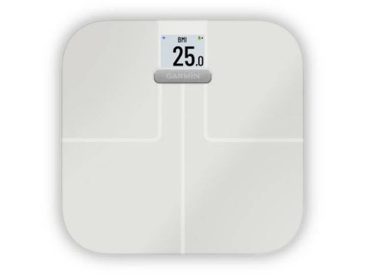 Garmin - Pèse Personne Connecté Index S2 Smart Scale Blanc Connecté