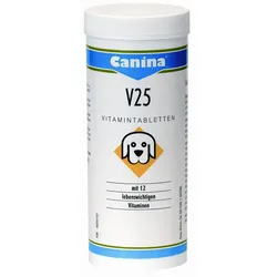 Canina V25 Vitamintabletten | 200g Ergänzungsfutter