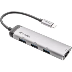 Verbatim USB-C Hub 4-fach