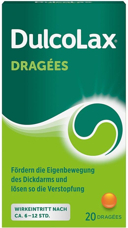 Dulcolax Dragees - Abführmittel bei Verstopfung mit Bisacodyl