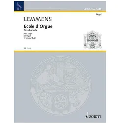 Orgelschule Band 1, Fachbücher von Jacques-Nicolas Lemmens