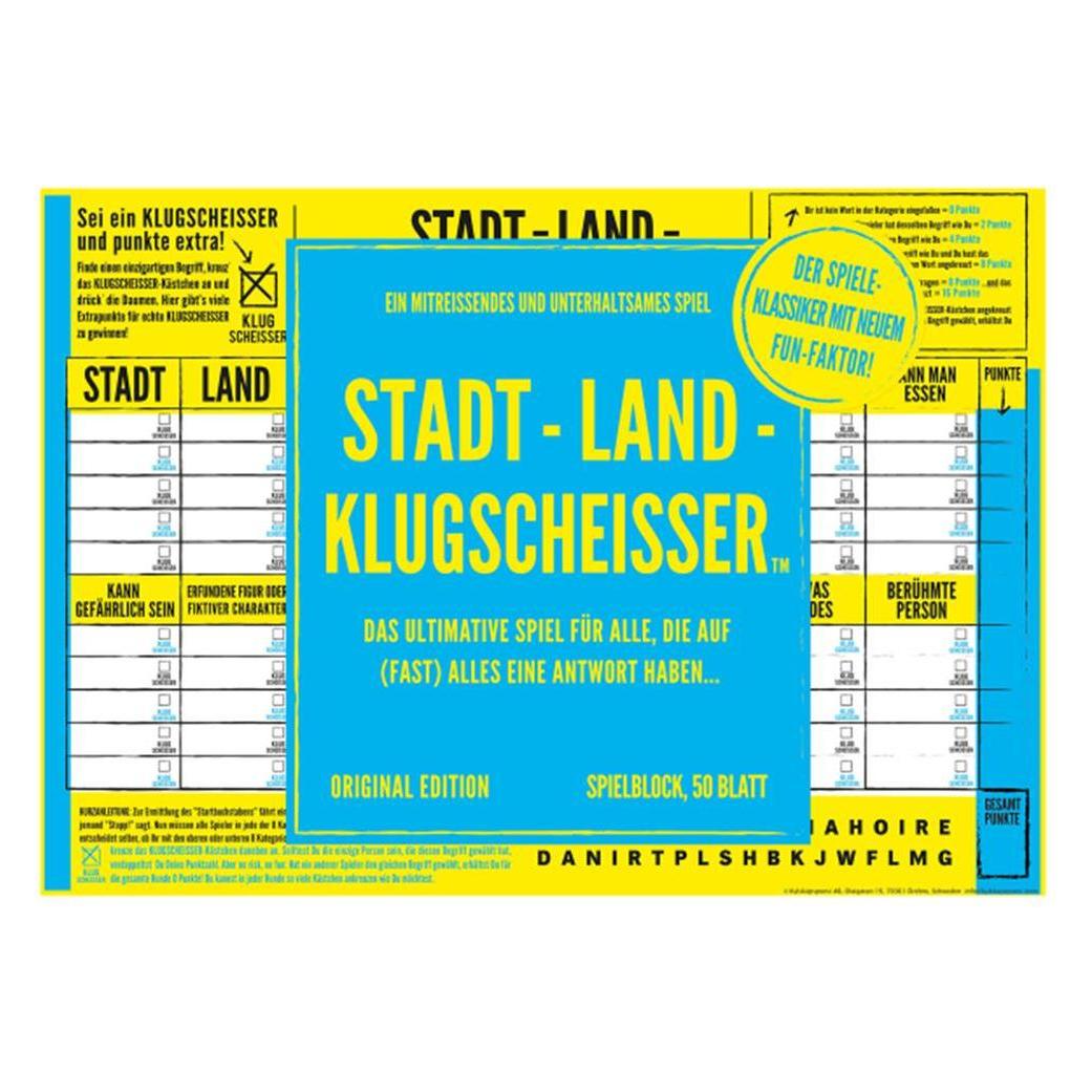 Kylskapspoesi Spielblock - Klugscheisser (Deutsch, 2 - 12 Spieler) (KYL43030)