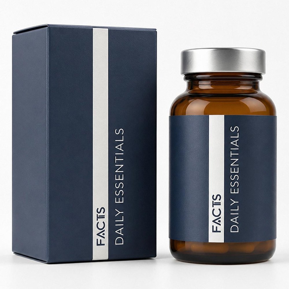 FACTS AND SUPPS SCI GmbH FACTS Daily Essentials Multivitamine mit Omega-3 Vegan Kapseln 21017677