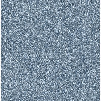 NuWallpaper Ashland Navy Peel and Stick Wallpaper