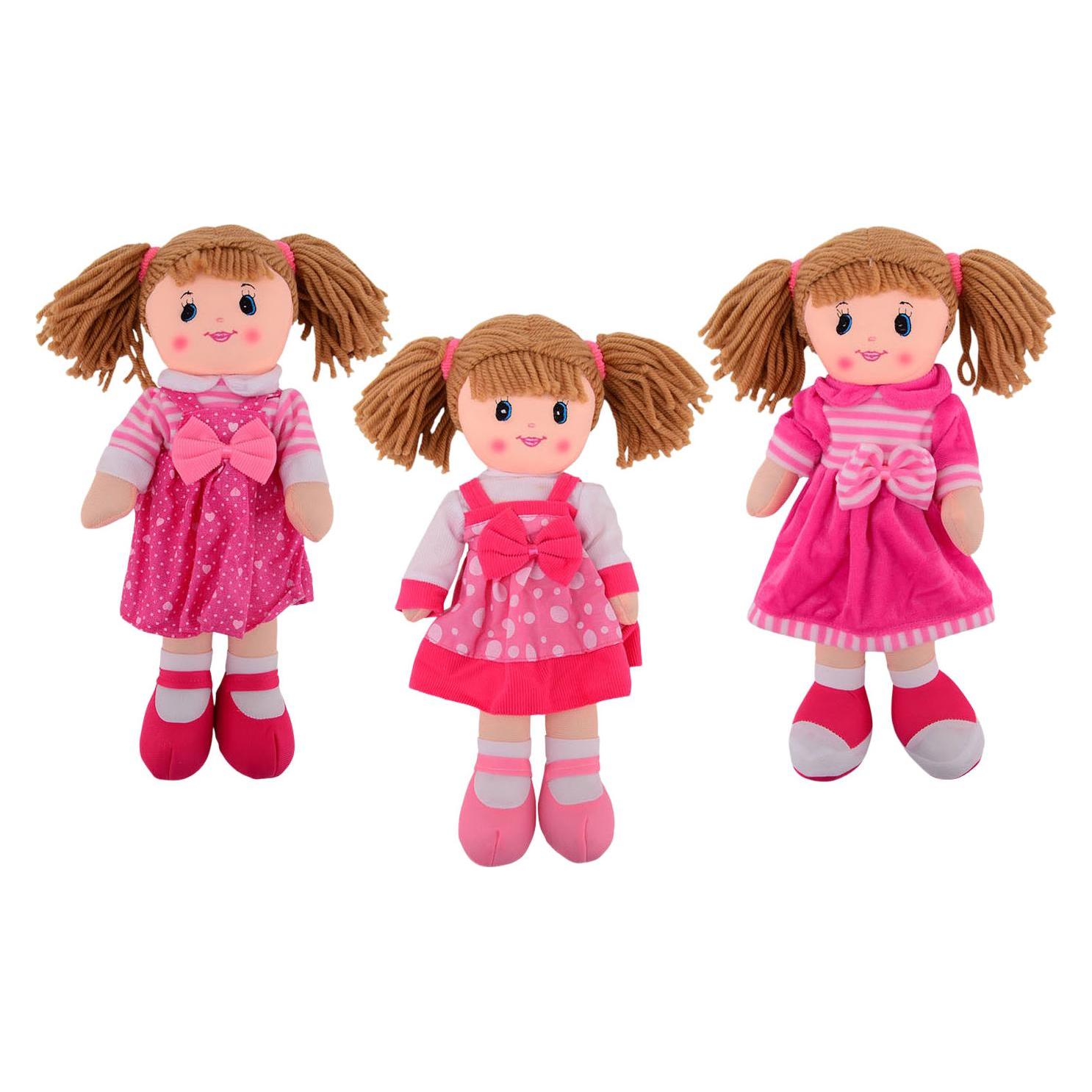 Johntoy Baby Rose Stoffpuppe, 40 cm. (38613465)