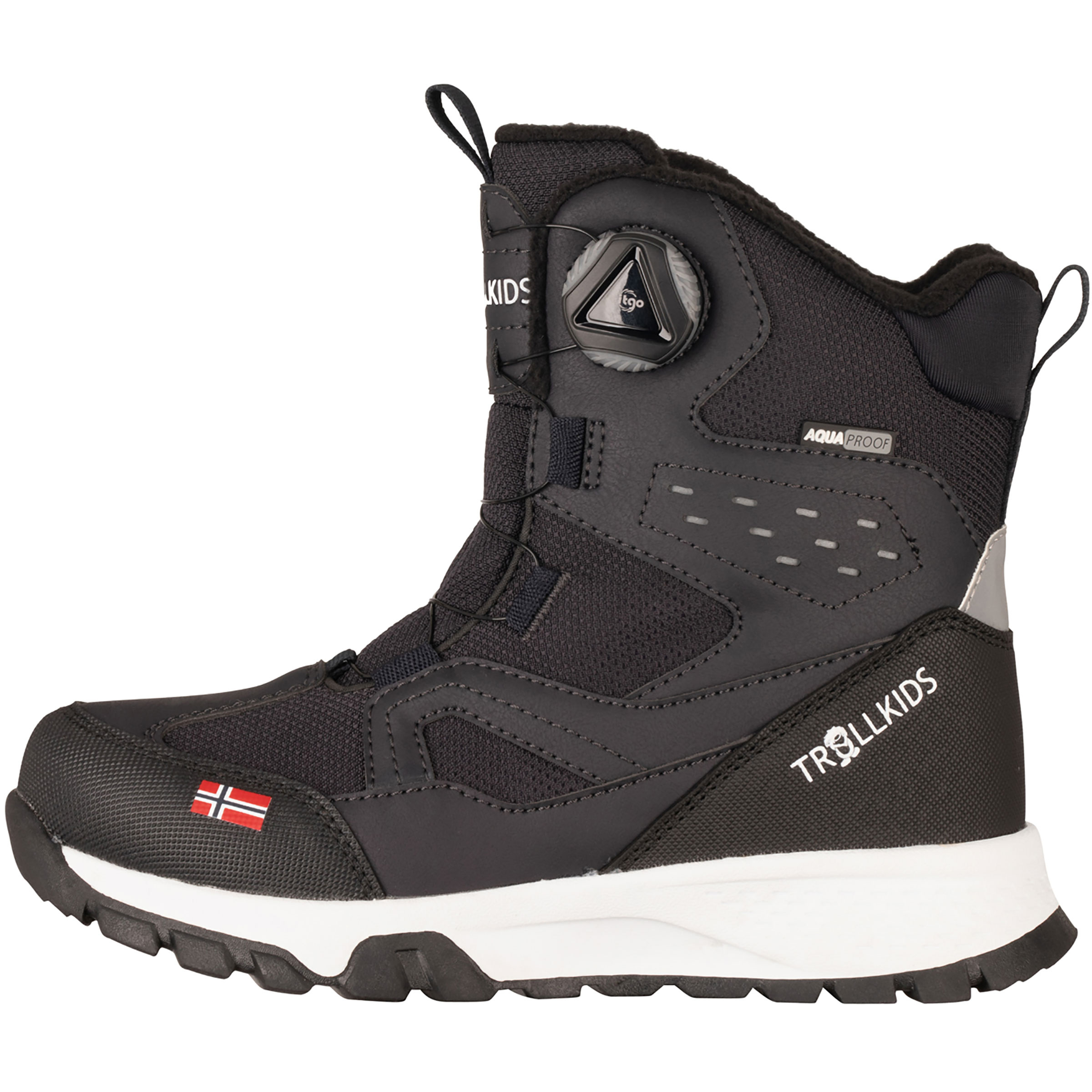 Trollkids Kirkenes Winter Kinder Winterschuhe & Winterstiefel schwarz Größe 36 Lifestyle Wasserdicht