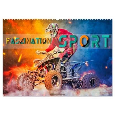Faszination Sport (Wandkalender 2027 DIN A2 quer), CALVENDO Monatskalender
