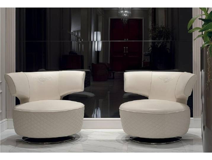 JVmoebel Sessel Luxus Leder Sessel mit Ohrenpolster für entspanntes Sitzen, Made in Europa