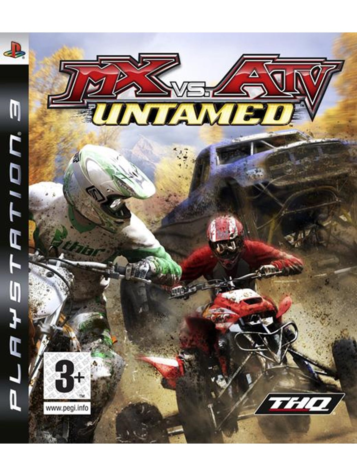 MX vs ATV Untamed - Sony PlayStation 3 - Rennspiel - PEGI 3