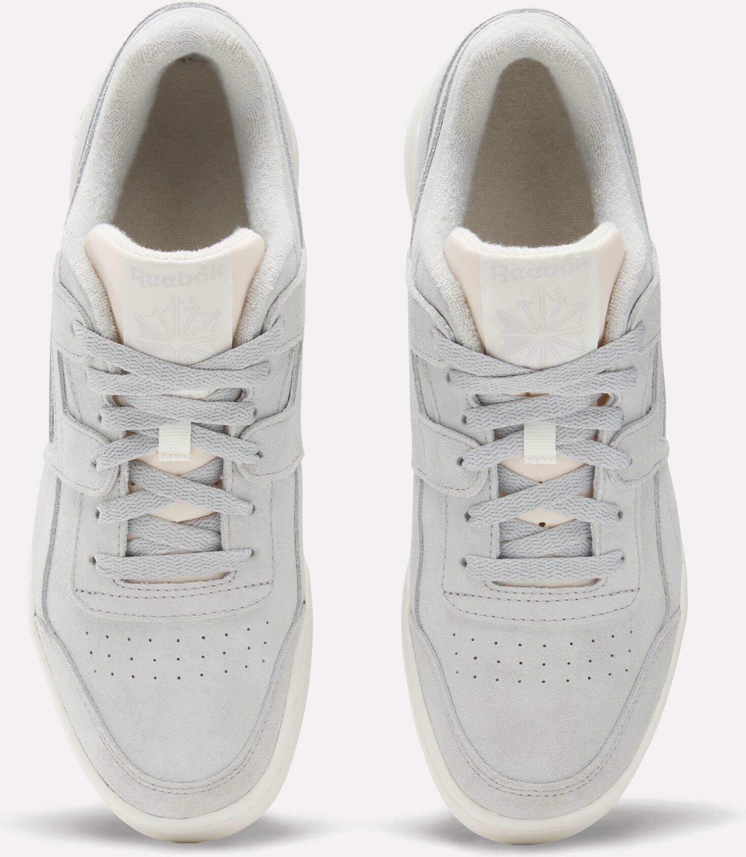 Sneaker REEBOK CLASSIC "WORKOUT PLUS", Gr. 47, weiss (grau1, chalk, chalk), Leder, Schuhe Sneaker grau1, chalk, chalk 47