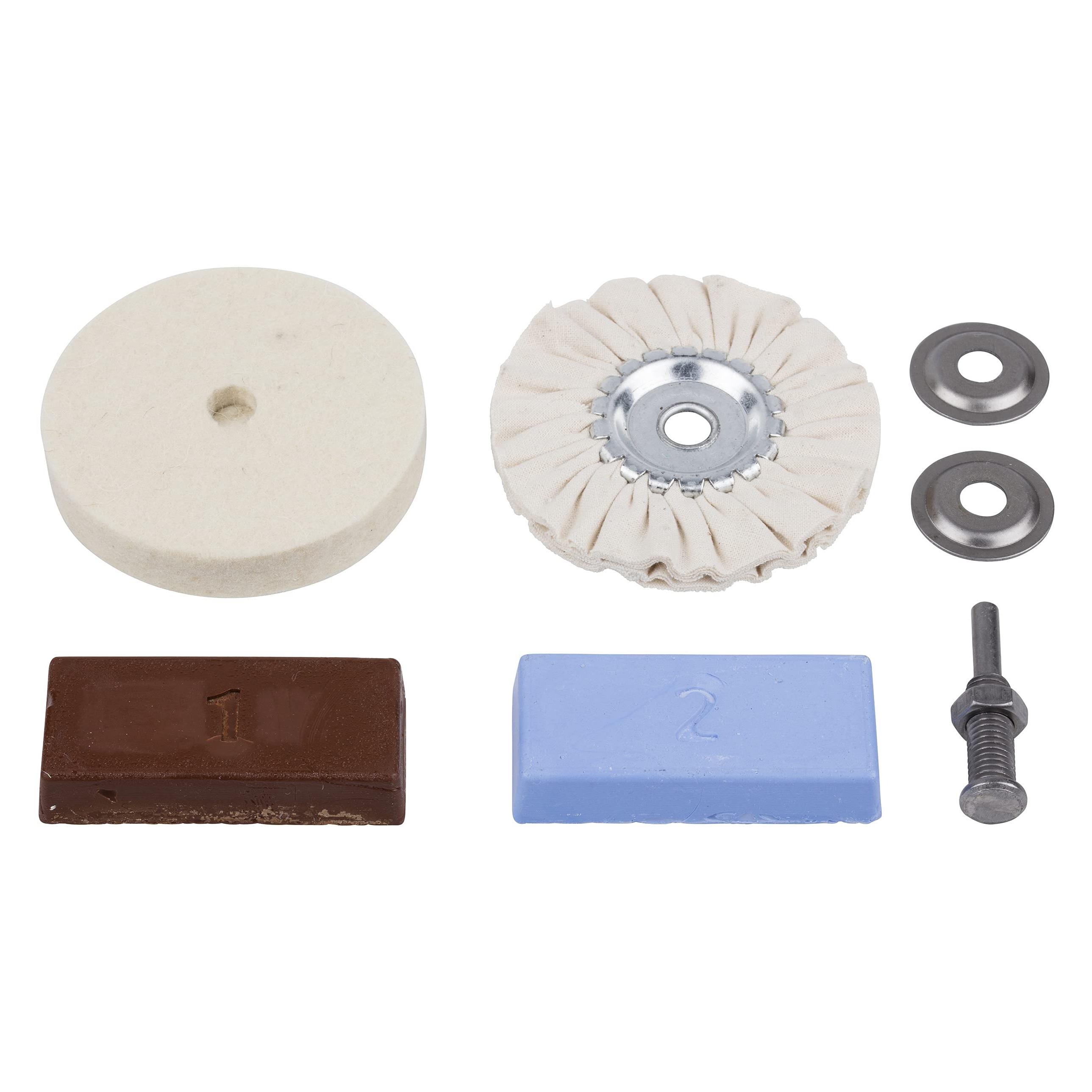 wolfcraft 1 Hobby-Polier-Set 5-tlg. (2178000)