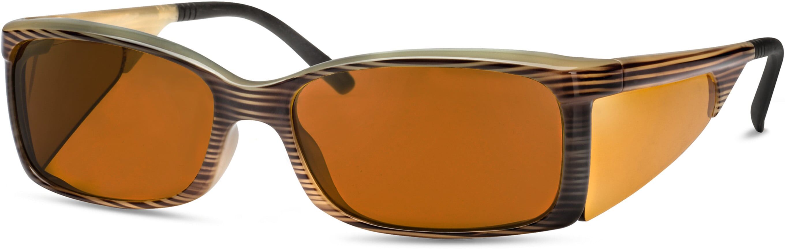 Sonnenbrille ESCHENBACH OPTIK "ambelis 85% Tönungsgrad", Damen, orange (orange, braun), Sonnenbrillen Sonnenbrille, Schutz vor Blaulicht und UV-Strahlung