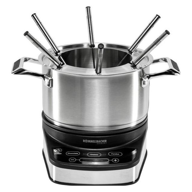 Rommelsbacher All-in-One 20.F 1200 (Fondue Bourguignonne, Fondue Chinoise, Käsefondue, Schokoladenfondue) (20.F 1200)