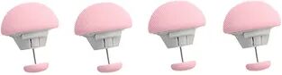 Discount Dollar Deals Sheet And Quilt Cover Fixing Clip, Bedsheet Holding Clips, Anti slip Blanket Buckle Fasteners 4pcs Pink.