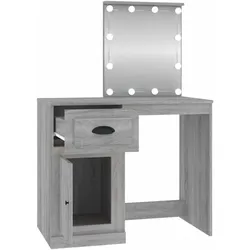 vidaXL, Schminktisch, Camenas (mit LED) (90 x 50 x 132.50 cm)