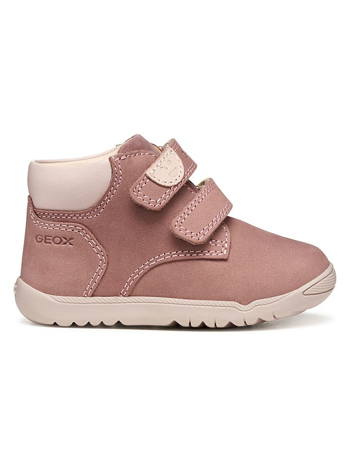 Geox Leder-Boots "Macchia" in Rosa - 22