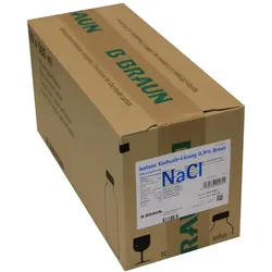 Kochsalzlösung 0,9% Glasflasche 10X500 ml