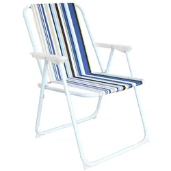 Campingstuhl Outdoor Klappstuhl Regiestuhl Gartenstuhl Ocean gestreift