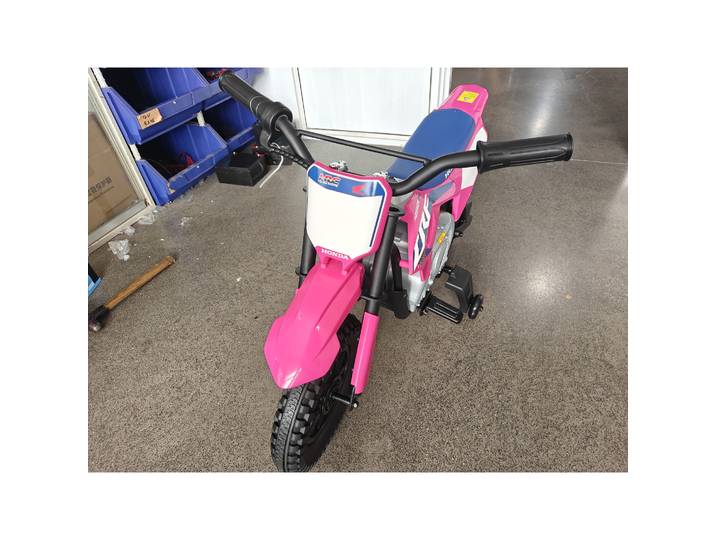 AIYAPLAY Moto Électrique Enfant HONDA CRF 450R 12V Rose