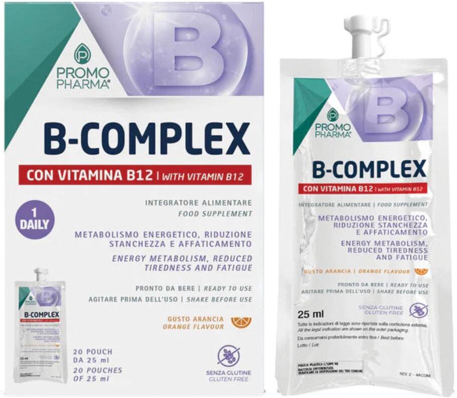 PROMOPHARMA SpA B COMPLEX 20 POUCH 25ML