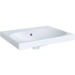 Geberit Acanto Waschtisch 60x48cm o. Hl., m. Ül., weiß
