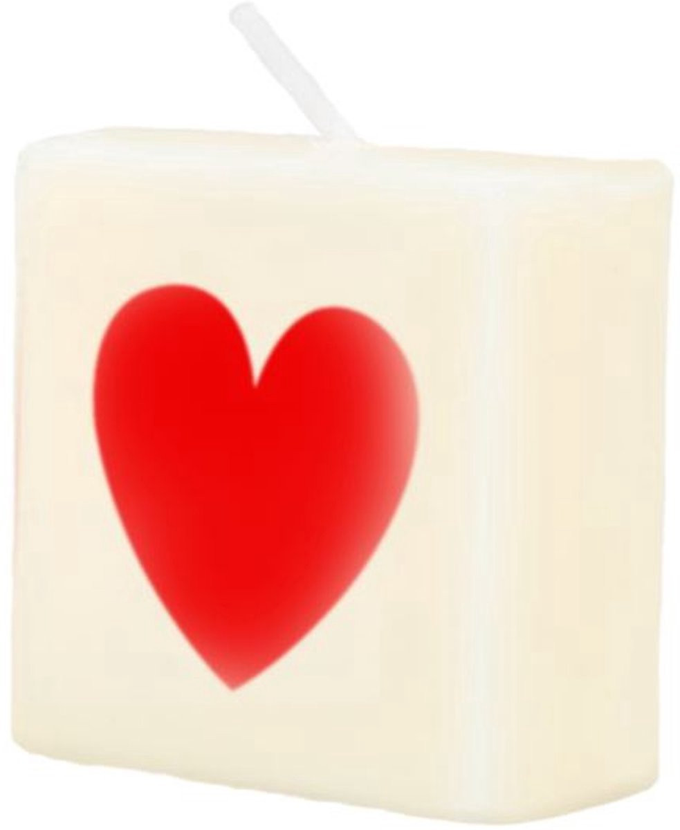 New Age Devi Letterkaarsje Hartje Rood