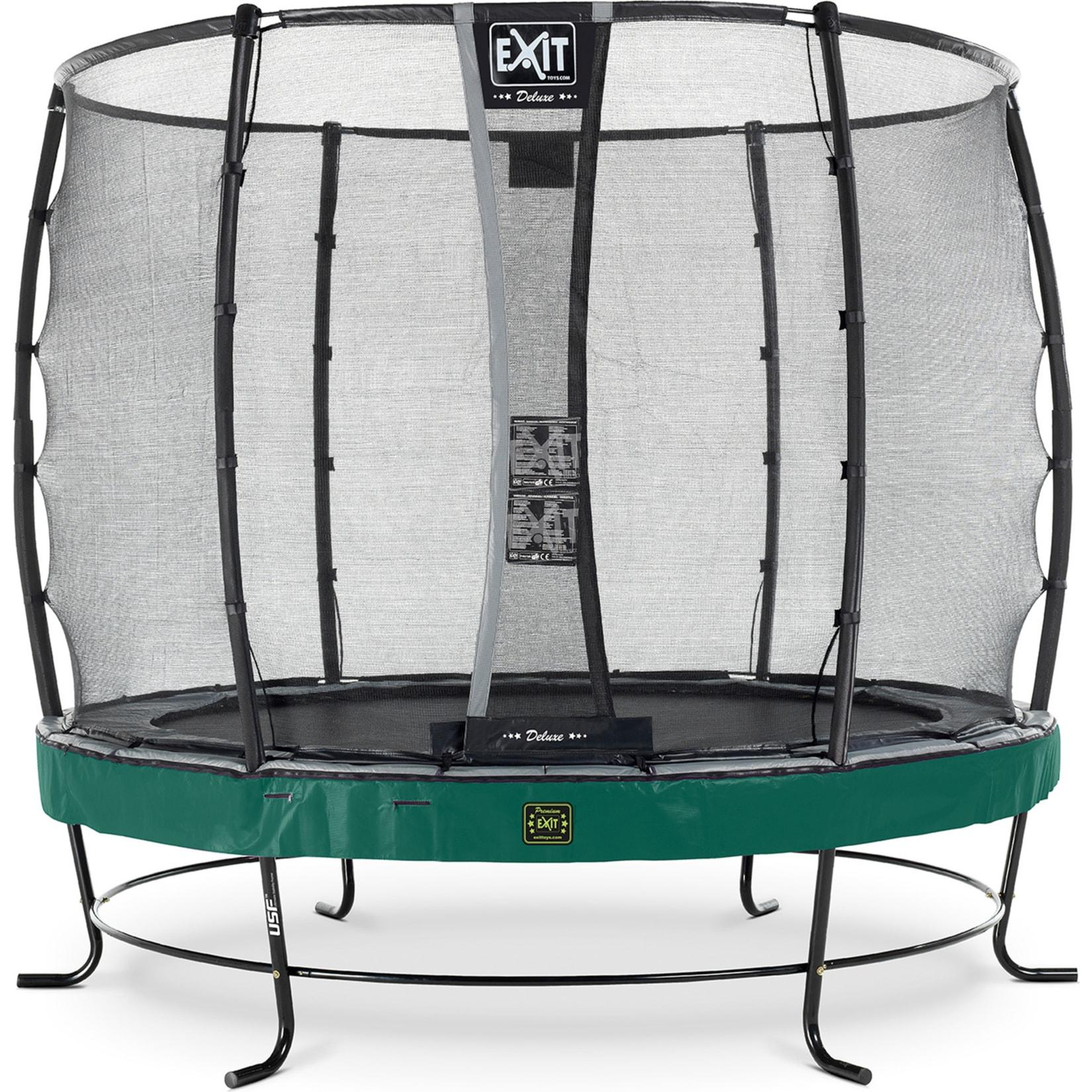 EXIT Elegant Premium 251 (8,3ft) + Sicherheitsnetz Deluxe RUND grün