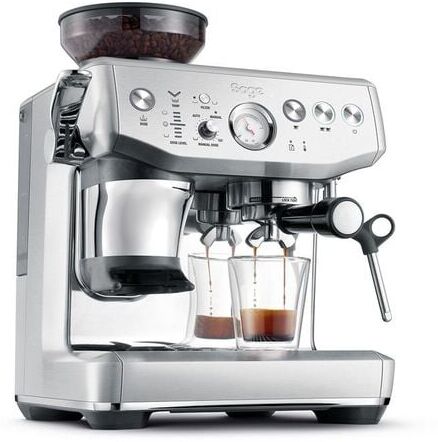 Sage Barista Express Impress Brushed Stainless Steel - - MaxiCoffee
