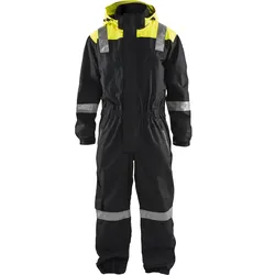 Winteroverall Leicht "6786" schwarz/gelb - C52 - schwarz