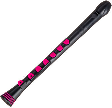 Nuvo Recorder+ Baroque black-pink Schwarz