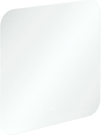 Villeroy und Boch More to See Lite Spiegel A4628000 80 x 80 x 2,4 cm, 26,88 W, mit LED-Beleuchtung