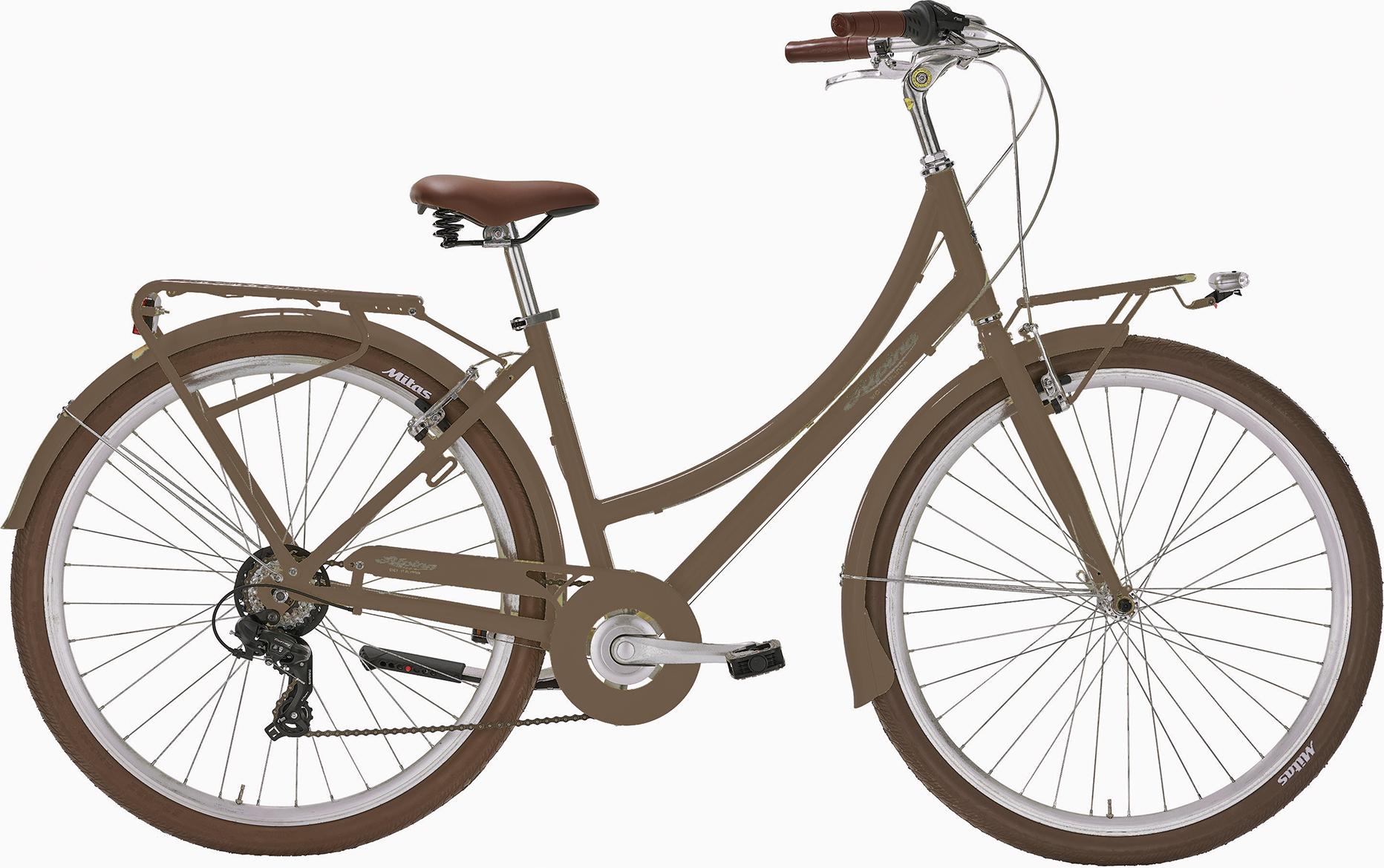 ANITAbyAlpina Cityfahrrad VELVET 28 Zoll, braun