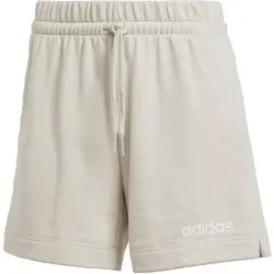 ADIDAS Damen Shorts Essentials Linear French Terry, Größe XL in Grau Grau