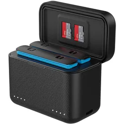 Telesin dual-channel charger for Insta360 X3, Action Cam Zubehör, Schwarz