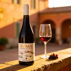 Vannelli 2024 Vini Vannelli Rosso Roma 2024 Cesanese,Montepulciano,Syrah Italien