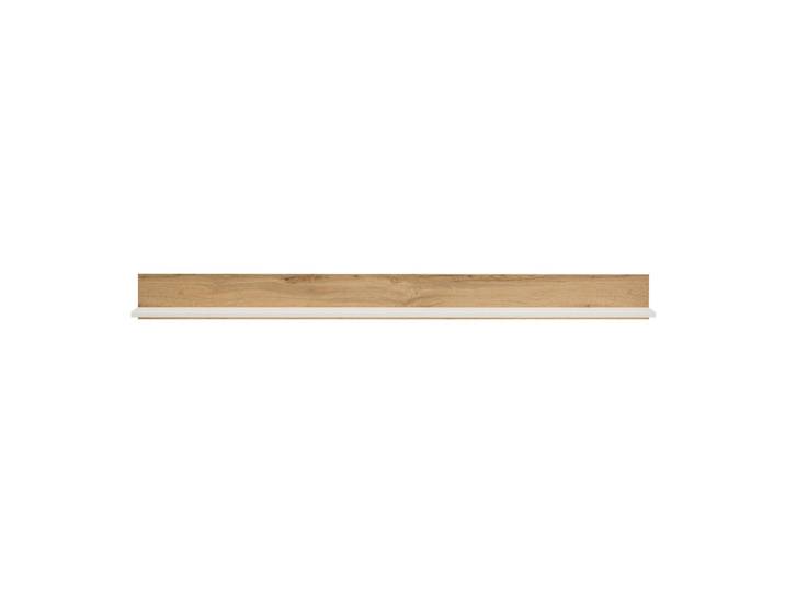 Modante Wandboard, Weiß, Eiche Wotan, 170x15x17 cm, Küchen, Küchenmöbel, Küchenregale