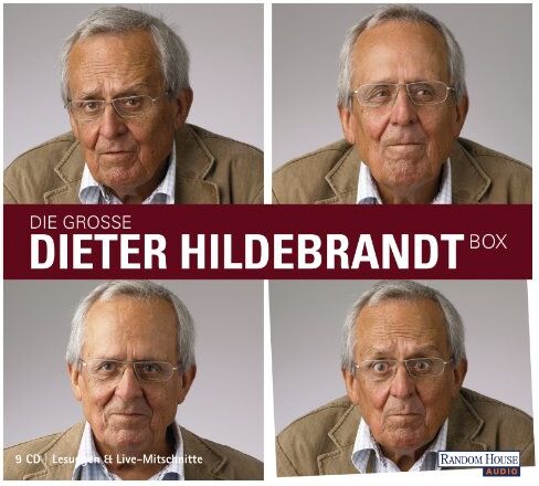 Dieter Hildebrandt - Die große Dieter Hildebrandt-Box: Mit Nie wieder 80 / Dieter Hildebrandt wirft ein / Ausgebucht / Ich musste immer lachen / Vater unser gleich nach der Werbung - Preis vom 09.10.2026 07:28:09 h