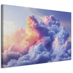 Artgeist, Bilder, Clouds Like Painted: Artistic Brushes of Dawn Painting the Sky (120 x 80 cm)