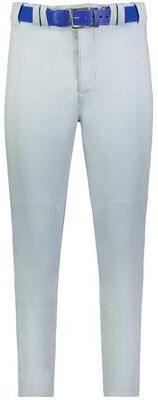 Russell Athletic R52LGM BASELINE TAPERED LEG BASEBALL PANT in Baseball Grey size Medium   Polyester