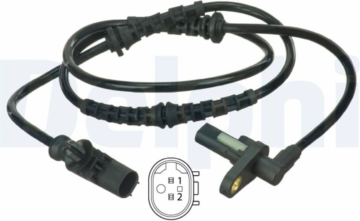 Sensor, Raddrehzahl DELPHI SS20367