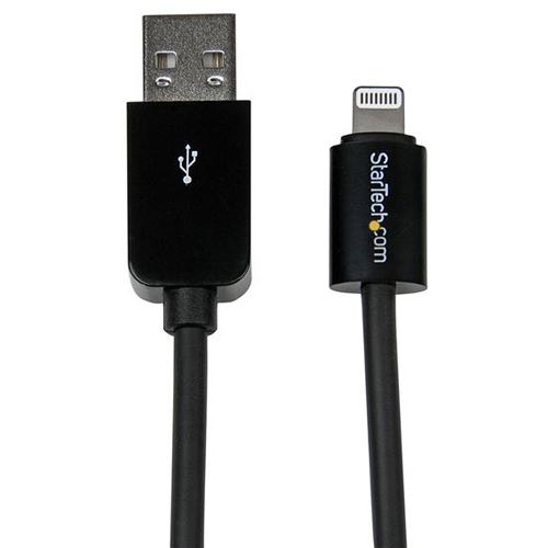 Startech 5.80m Lightning to USB Kabel schwarz