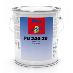 MIPA 2K PU-Acryllack PU240-30 seidenmatt, RAL3009 - oxidrot, 5kg