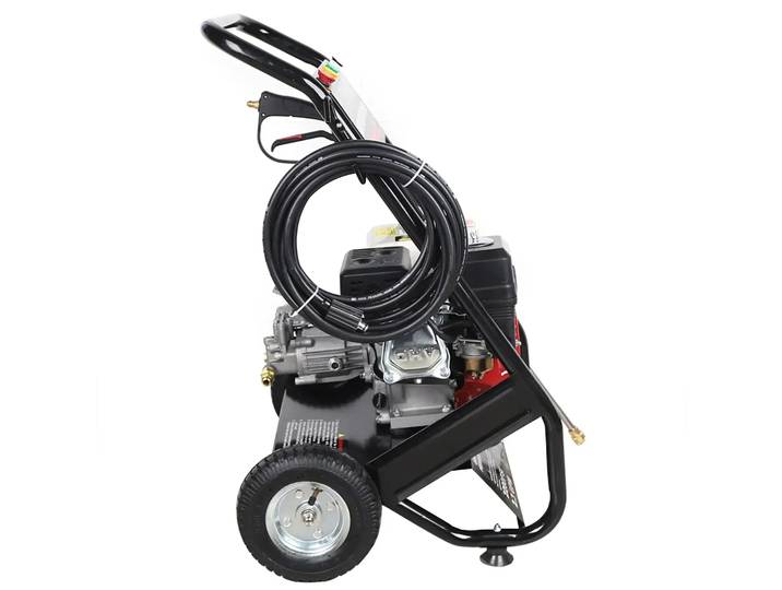 Nettoyeur haute pression 2200PSI 190bar, avec 5 buses, nettoyeur d'essence haute pression 7,5 hp, Machine de nettoyage de cour