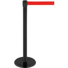 RS-GUIDESYSTEMS Gurtpfosten GLA 86, Metall, Höhe 1000 mm, Gurtbandmass L 7000 x B 100 mm, rot