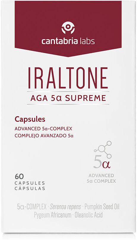 Cantabria Labs Iraltone Aga 5-ALFA Supreme cápsulas 60 u