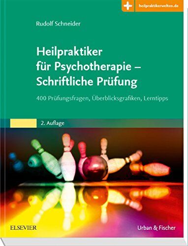 Rudolf Schneider - Heilpraktiker für Psychotherapie - Schriftliche Prüfung: 400 Prüfungsfragen, Überblicksgrafiken, Lerntipps - Mit Zugang zur Medizinwelt - Preis vom 13.10.2026 19:28:25 h