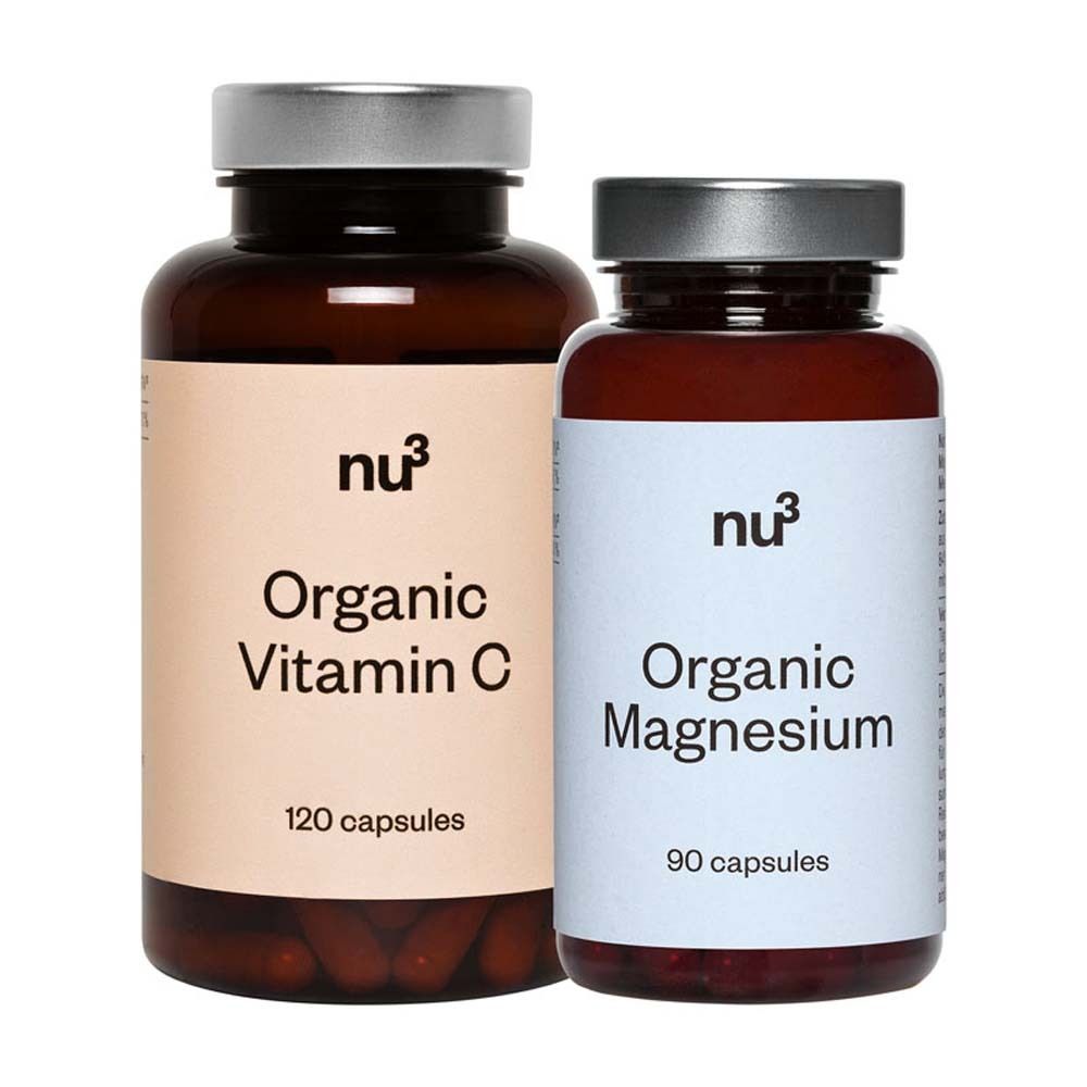 Bio Magnesium + nu3 Vitamin C 120+90 St Kapseln