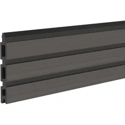 TraumGarten Sichtschutzzaun SYSTEM NEO PLATINUM Einzelprofil anthrazit